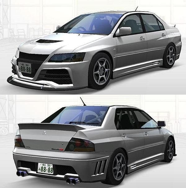 LANCER Evolution VIII MR GSR(CT9A) - 湾岸ミッドナイト MAXIMUM TUNE